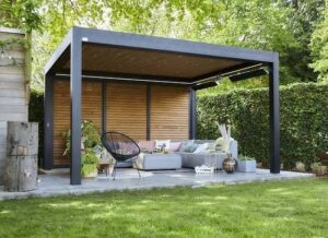 Design na otwartej przestrzeni: nowoczesne pergole tarasowe w twoim ogrodzie