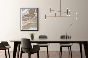 Sposób na wyjątkowy design – oświetlenie nad stołem, które ożywi wnętrze